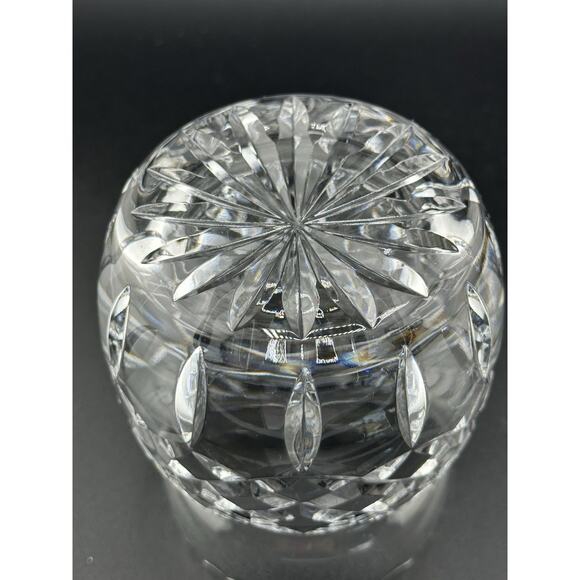 Vintage Cartier Signed Crystal Mini Biscuit Jar Lidded Late 20th Cent. 4.5 " - Picture 6 of 9